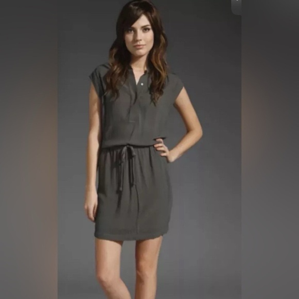 James Perse Los Angeles Dress size S Neutral Gray Lightweight Travel Summer
